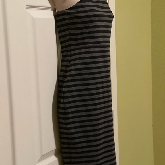 Express Black/Gray Tube Dress - Picture 7 of 8